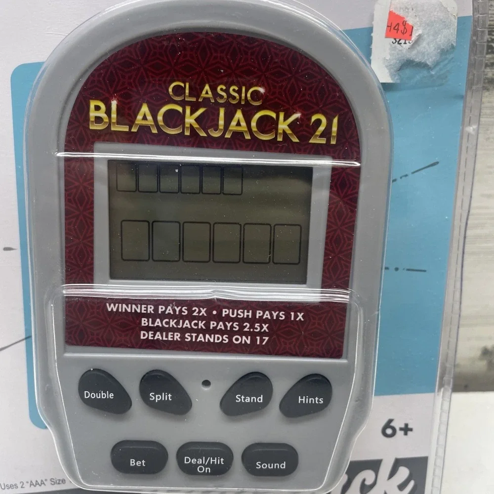Westminster Handheld‎ Classic Blackjack 21 Mini Pocket Arcade. NIB
